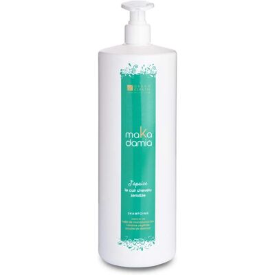 Shampooing J'apaise Makadamia URBAN KERATIN 1L - Publicité Shampooing J'apaise Makadamia URBAN KERATIN 1L - Publicité