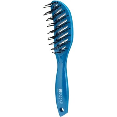 Urban Keratin - Ocean Therapy - Bleu - Biodégradable - Brosse cheveux - Publicité Urban Keratin - Ocean Therapy - Bleu - Biodégradable - Brosse cheveux - Publicité