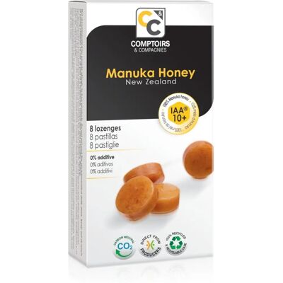 Pastilhas de Mel de Manuka - Comptoirs & Compagnies - Pack de 8 Pastilhas de Mel de Manuka - Comptoirs & Compagnies - Pack de 8