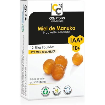 Comptoirs & Compagnies Tabletas de Miel de Manuka IAA 10+ - Tabletas de miel Comptoirs & Compagnies Tabletas de Miel de Manuka IAA 10+ - Tabletas de miel