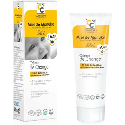 Ekologisk Baby Blöjkräm - Manuka Honung 10% - 75ml Ekologisk Baby Blöjkräm - Manuka Honung 10% - 75ml