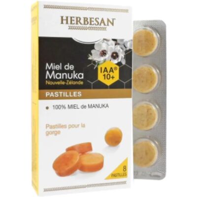 Pastillas de Miel de Manuka 8 Comptoirs & Compagnies - Suplemento alimenticio Pastillas de Miel de Manuka 8 Comptoirs & Compagnies - Suplemento alimenticio