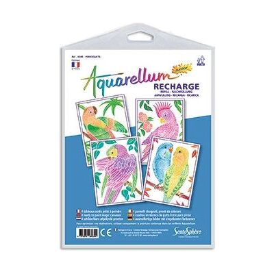Ensemble de Dessin SentoSphere 654R - Perroquets - Kit Créatif Ensemble de Dessin SentoSphere 654R - Perroquets - Kit Créatif