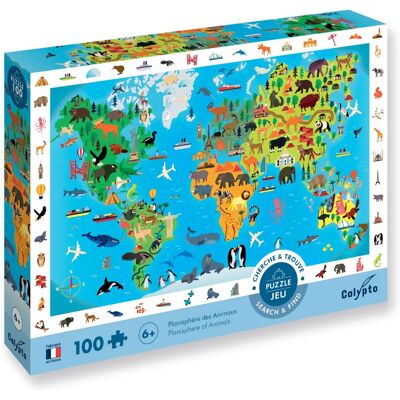 SentoSphere 7501 Puzzle - Animaux - 100 pièces SentoSphere 7501 Puzzle - Animaux - 100 pièces
