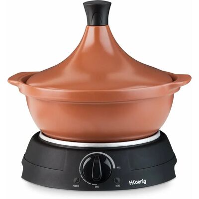 H.Koenig TAJ3 - Nero - Slow Cooker H.Koenig TAJ3 - Nero - Slow Cooker