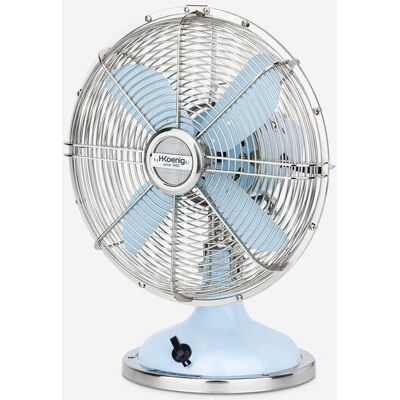 H.Koenig JOE50 - Blau - Haushalts Klingenventilator H.Koenig JOE50 - Blau - Haushalts Klingenventilator