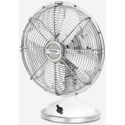 H. Koenig JOE50 - Blanc - Ventilateur domestique - Publicité H. Koenig JOE50 - Blanc - Ventilateur domestique - Publicité