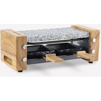 H.Koenig WOD2 - Legno - Set grill e pietra per raclette H.Koenig WOD2 - Legno - Set grill e pietra per raclette