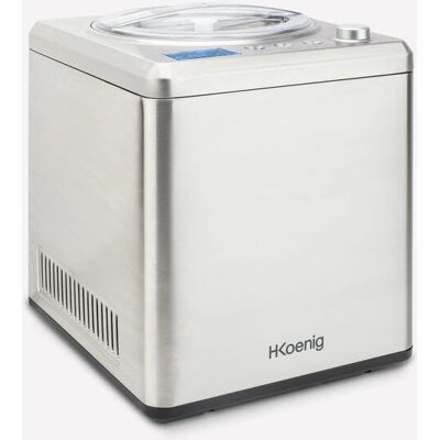 H.Koenig HF340 - Acier Inoxydable - Machine à Glaces - Publicité H.Koenig HF340 - Acier Inoxydable - Machine à Glaces - Publicité