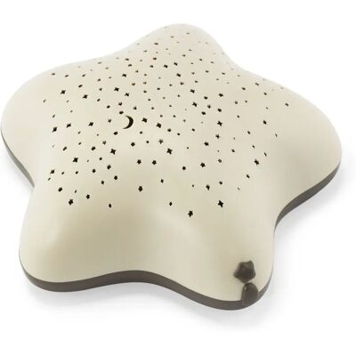 Pabobo PSP02BAT-BOIS Baby Night-Light - Star Projector - Beige Pabobo PSP02BAT-BOIS Baby Night-Light - Star Projector - Beige