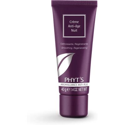 Crème de Nuit Bio Anti-Âge de Phyt's - Régénérante & Lissant - 40g - Publicité Crème de Nuit Bio Anti-Âge de Phyt's - Régénérante & Lissant - 40g - Publicité