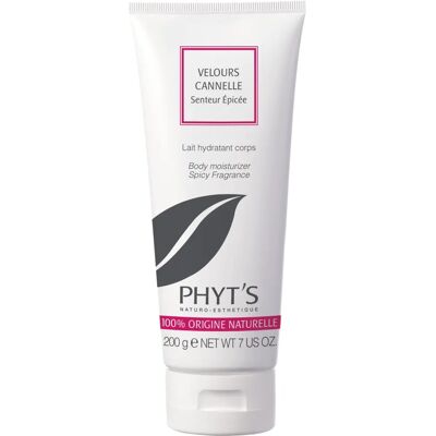 Phyt's Velours Cannelle - Lait Hydratant - Hydrate et Nourrit - Publicité Phyt's Velours Cannelle - Lait Hydratant - Hydrate et Nourrit - Publicité