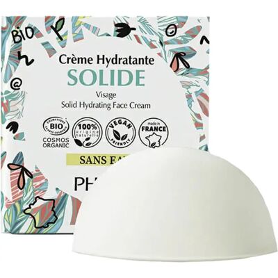 Crème Visage Solide Bio Phyt's - 32ml - Hydratante, Vegan, Fabriqué en France - Publicité Crème Visage Solide Bio Phyt's - 32ml - Hydratante, Vegan, Fabriqué en France - Publicité