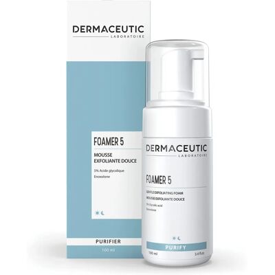 Dermaceutic Laboratoire Foamer 5 Eksfolierende Skum - Eksfolierende Skum Dermaceutic Laboratoire Foamer 5 Eksfolierende Skum - Eksfolierende Skum