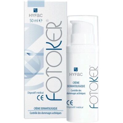 Hyfac Modèle 50 ml Crème Solaire SPF50+ à Large Spectre - Crème Dermatologique - Publicité Hyfac Modèle 50 ml Crème Solaire SPF50+ à Large Spectre - Crème Dermatologique - Publicité