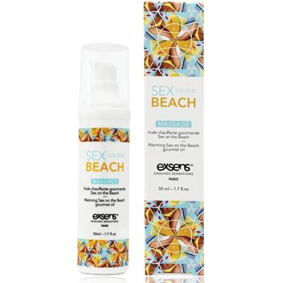 Exsens Bleu - Veganes essbares wärmendes Massageöl - 50ml Exsens Bleu - Veganes essbares wärmendes Massageöl - 50ml