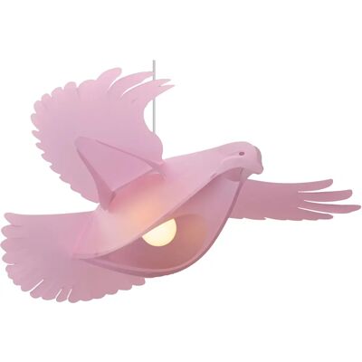 R&M Coudert - Pink Dove - Rose - 60x60x25 cm - Suspension lumineuse - Publicité R&M Coudert - Pink Dove - Rose - 60x60x25 cm - Suspension lumineuse - Publicité