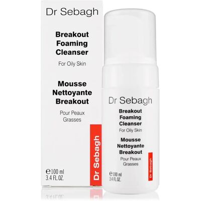 Dr. Sebagh Nettoyant Moussant Breakout - Lavage visage 100ml - Publicité Dr. Sebagh Nettoyant Moussant Breakout - Lavage visage 100ml - Publicité