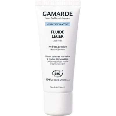 Gamarde Bio Leichtes Feuchtigkeitsfluid - Feuchtigkeitsfluid für normale Haut Gamarde Bio Leichtes Feuchtigkeitsfluid - Feuchtigkeitsfluid für normale Haut