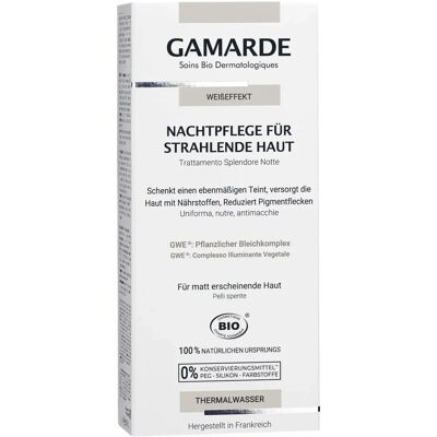 Gamarde Crema de Noche Anti-Manchas - Crema Nocturna - Piel Sensible Gamarde Crema de Noche Anti-Manchas - Crema Nocturna - Piel Sensible