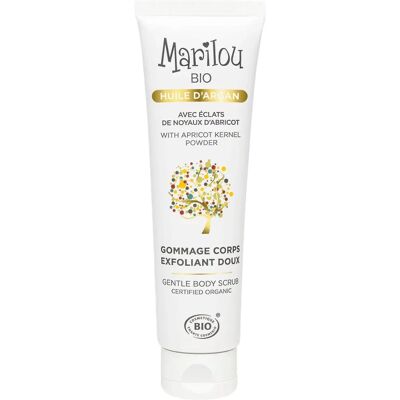 Marilou Bio Gommage Corps à l'Huile d'Argan Bio - Nourrissant, Doux - Exfoliant pour le Corps - Publicité Marilou Bio Gommage Corps à l'Huile d'Argan Bio - Nourrissant, Doux - Exfoliant pour le Corps - Publicité