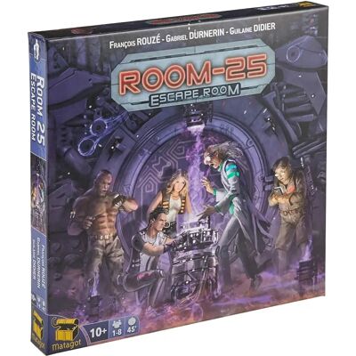 LatestBuy Matagot Room 25 Jeu de stratégie d'évasion - Puzzle pour 1-6 Joueurs - Publicité LatestBuy Matagot Room 25 Jeu de stratégie d'évasion - Puzzle pour 1-6 Joueurs - Publicité