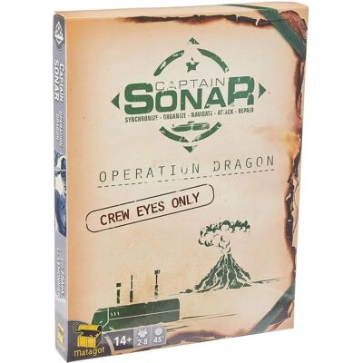 Matagot Captain Sonar Operation Dragon - Jeu de Société - Publicité Matagot Captain Sonar Operation Dragon - Jeu de Société - Publicité