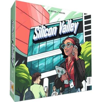 Asmodee Silicon Valley Stolní hra - Strategická hra pro 2-4 hráče Asmodee Silicon Valley Stolní hra - Strategická hra pro 2-4 hráče