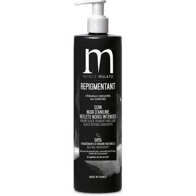 Mulato MUL014 - Noir charbon - 500 ml - Colorant capillaire - Publicité Mulato MUL014 - Noir charbon - 500 ml - Colorant capillaire - Publicité