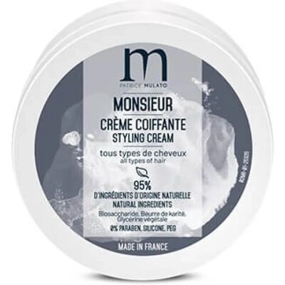 Patrice Mulato - Crème coiffante pour hommes - 50 ml - Publicité Patrice Mulato - Crème coiffante pour hommes - 50 ml - Publicité