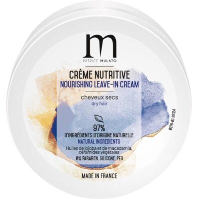 Crème Nourrissante Cheveux de Patrice Mulato - Crème capillaire - Publicité Crème Nourrissante Cheveux de Patrice Mulato - Crème capillaire - Publicité