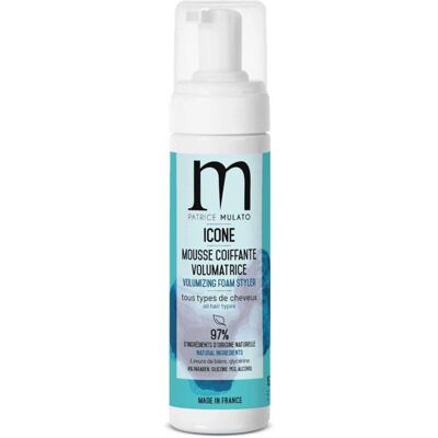 Mousse Volume Patrice Mulato - Naturel - 150ml - Publicité Mousse Volume Patrice Mulato - Naturel - 150ml - Publicité