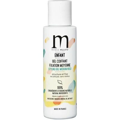 Gel Capillaire Naturel Mkids Patrice Mulato - Fixe et Soin - Publicité Gel Capillaire Naturel Mkids Patrice Mulato - Fixe et Soin - Publicité