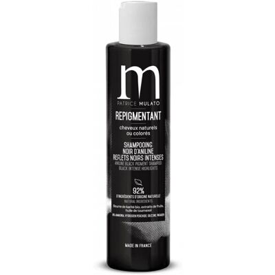 Shampoing Recolorant Noir Patrice Mulato - Soin capillaire - Publicité Shampoing Recolorant Noir Patrice Mulato - Soin capillaire - Publicité