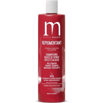 Shampooing Rouge de Venise Patrice Mulato - Raviveur de Couleur - Publicité Shampooing Rouge de Venise Patrice Mulato - Raviveur de Couleur - Publicité