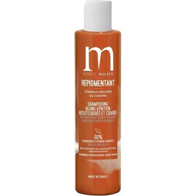 Shampooing Recolorant Blond Vénitien Patrice Mulato - Shampoo - Publicité Shampooing Recolorant Blond Vénitien Patrice Mulato - Shampoo - Publicité