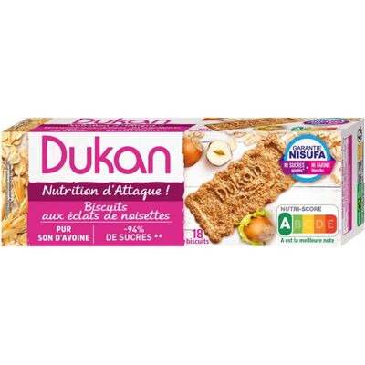 Biscuits Dukan à la farine d'avoine et noisettes - Biscuits - Publicité Biscuits Dukan à la farine d'avoine et noisettes - Biscuits - Publicité
