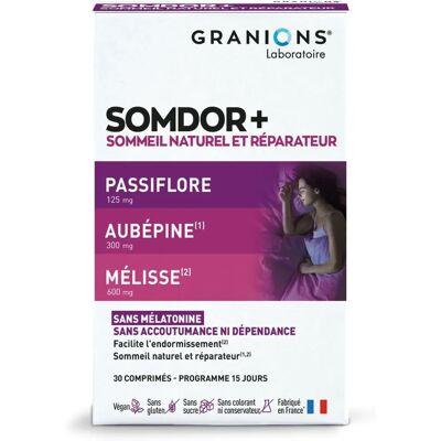 Granions Somdor+ 30 Tabletten - Schlafunterstützung Granions Somdor+ 30 Tabletten - Schlafunterstützung