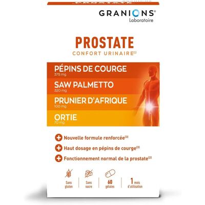 Granions Prostata Unterstützung - Nahrungsergänzungsmittel für Männer Granions Prostata Unterstützung - Nahrungsergänzungsmittel für Männer