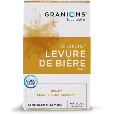 Granions Zink Hefe 60 Veg Capsules - Nahrungsergänzungsmittel Granions Zink Hefe 60 Veg Capsules - Nahrungsergänzungsmittel