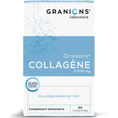 Granions Marine Kollagen 2500mg 60 Tabletten - Kollagen Ergänzung Granions Marine Kollagen 2500mg 60 Tabletten - Kollagen Ergänzung