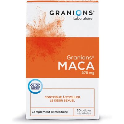 Granions Maca 375 Mg - Complément alimentaire - Publicité Granions Maca 375 Mg - Complément alimentaire - Publicité