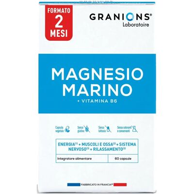 Granions Magnesium Marin 300 mg - Vegetarische Kapseln Granions Magnesium Marin 300 mg - Vegetarische Kapseln