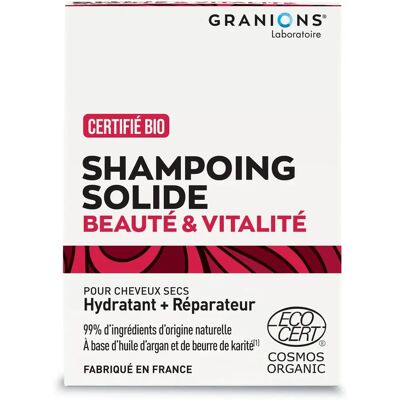 Granions Bio-Zertifiziertes Festes Shampoo - Feuchtigkeitsspendend & Reparierend Granions Bio-Zertifiziertes Festes Shampoo - Feuchtigkeitsspendend & Reparierend