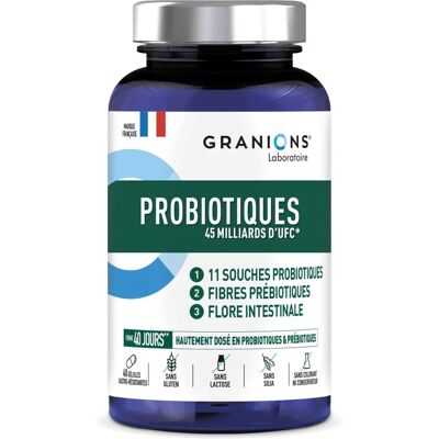 Granions Probiotiques - 45 Milliards UFC - Soutien Digestif - Publicité Granions Probiotiques - 45 Milliards UFC - Soutien Digestif - Publicité