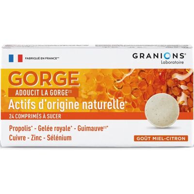 Granions Propolis Honig Zitrone Halstabletten - 24 Stück Granions Propolis Honig Zitrone Halstabletten - 24 Stück