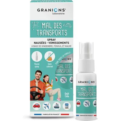 Granions Kid Mal Des Transports Spray - Verdauungskomfort für Kinder Granions Kid Mal Des Transports Spray - Verdauungskomfort für Kinder