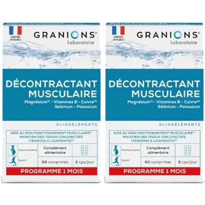 Granions Magnesium Muskelrelaxans - Nahrungsergänzung Granions Magnesium Muskelrelaxans - Nahrungsergänzung