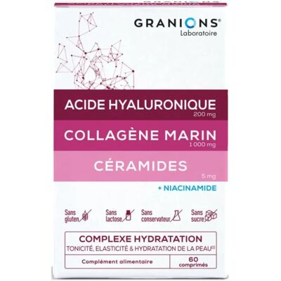 Granions Kollagen Hyaluronsäure Hautpflege - Nahrungsergänzung Granions Kollagen Hyaluronsäure Hautpflege - Nahrungsergänzung