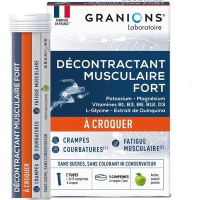 Granions Relaxant Musculaire Magnésium Potassium - Publicité Granions Relaxant Musculaire Magnésium Potassium - Publicité
